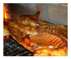 lechon a la parrilla